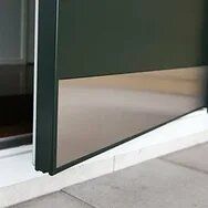 Отбойная пластина из нержавеющей стали 590х300