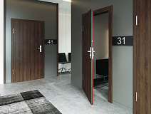 Из чего состоит противопожарная дверь